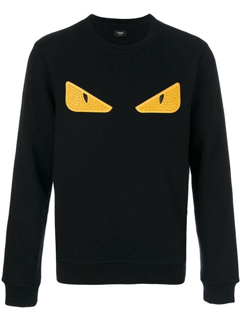 fendi jumper eyes zip|Fendi unisex sweater.